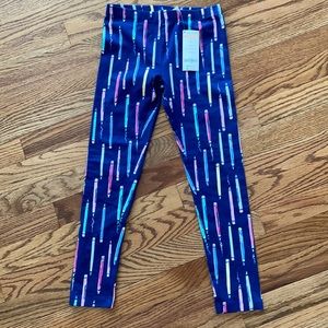 Brand new Gymboree Girls Navy Leggings size 8